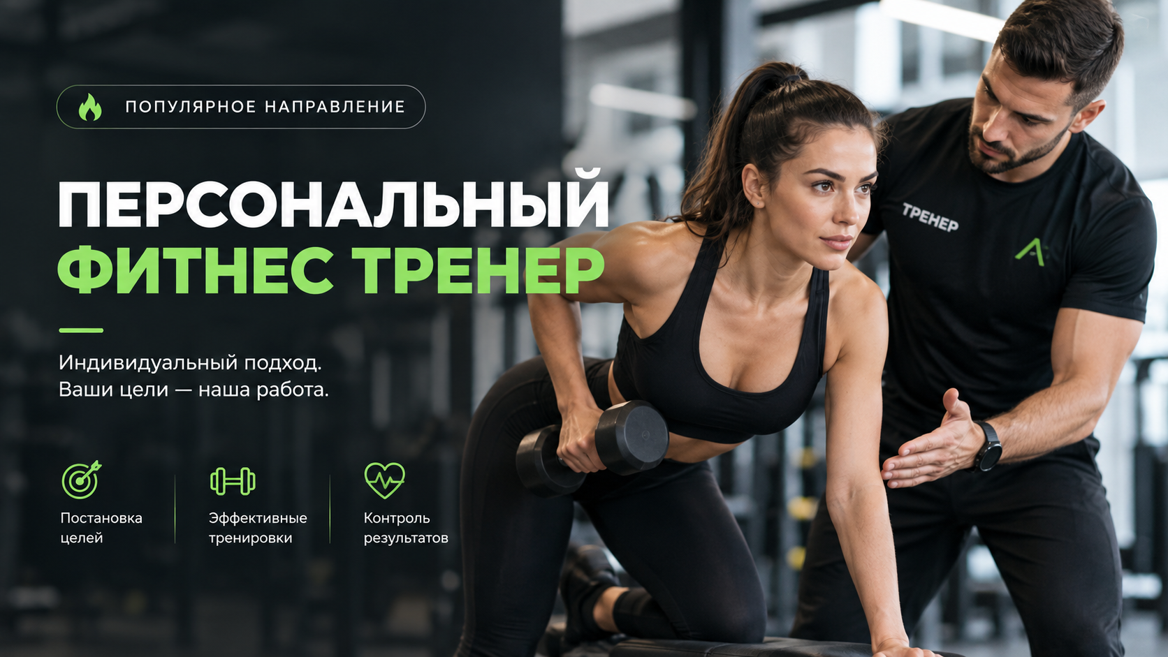Персональный фитнес-тренер